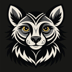 Animal logo design art of illustrator