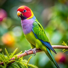 Fototapeta premium plum headed parakeet