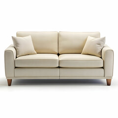 sofa on white background