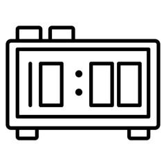 Digital Clock Icon