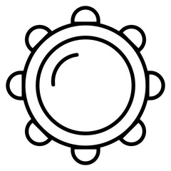 Tambourine Icon