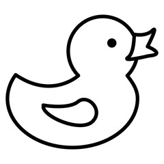 Duck Toy Icon