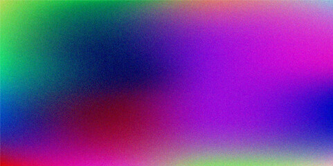 A Colorful wave white noisy, grainy texture and a blurred background. Digital grainy gradient with a colorful soft noise effect. Abstract grainy gradient texture background. 