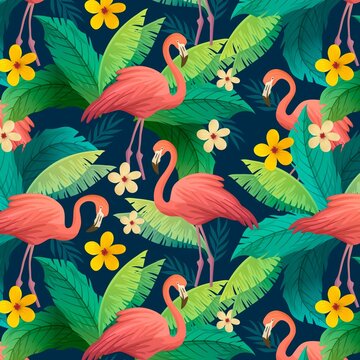 flamingo pattern