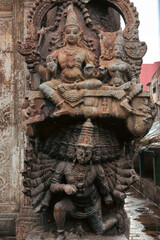 Meenakshi temple or Minakshi Sundareshwara Temple Madurai Tamil nadu India