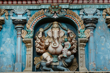 Meenakshi temple or Minakshi Sundareshwara Temple Madurai Tamil nadu India