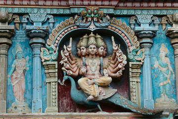Meenakshi temple or Minakshi Sundareshwara Temple Madurai Tamil nadu India