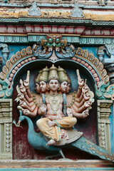 Meenakshi temple or Minakshi Sundareshwara Temple Madurai Tamil nadu India
