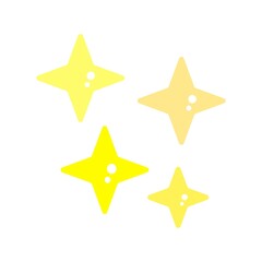 Obraz premium アイコン イラスト キラキラ 