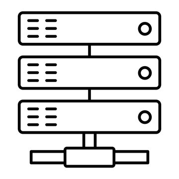 black server rack icon clip art preview