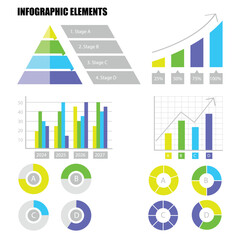 Element of infographics are graphical visual representations of information, data or science. These charts show complex information concisely and clearly, diagram, icon, symbol, graphic, timeline