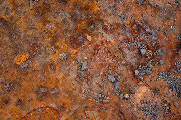 Close up of natural texture, color and shape from Iceland. Beautiful abstract and artistic nature for background.