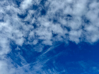 Naklejka premium 青い空