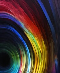 Fototapeta premium Abstract art composition, AI generated 