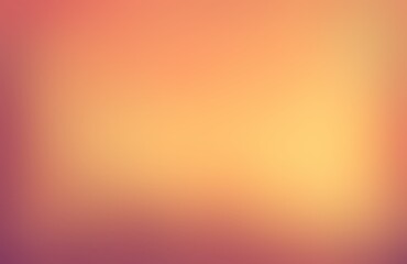Yellow orange smooth empty blur background.