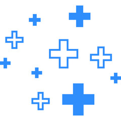 Obraz premium Medical Cross Ornament