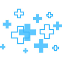 Fototapeta premium Medical Cross Ornament