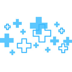 Fototapeta premium Medical Cross Ornament