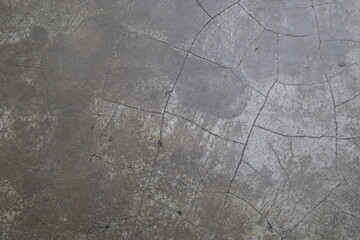 Cracked Walls Dark Gray Concrete Aged in a Retro Concept Texture of a Grungy Black Concrete Wall as Background