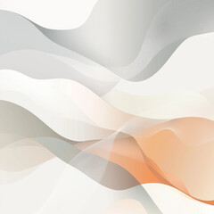 Obraz premium Minimalist Neutral Abstract Background with Accent