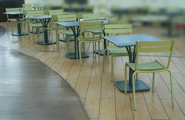 Restaurant Table, Empty Cafe Tables, Bar Terrace, Outdoor Restaurants, Outside Trattoria