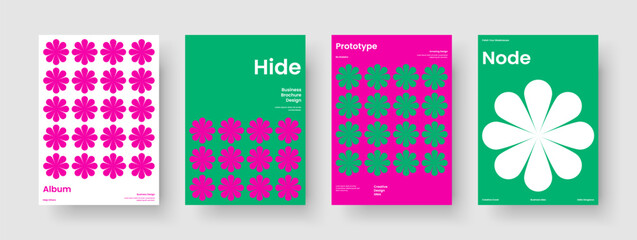 Obraz premium Geometric Report Template. Modern Business Presentation Design. Abstract Banner Layout. Flyer. Background. Book Cover. Brochure. Poster. Advertising. Brand Identity. Portfolio. Handbill. Newsletter