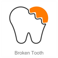 Obraz premium Broken Tooth