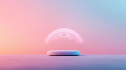 A visual representation of the signal connecting two devices, showcasing the range and reliability of the technology.