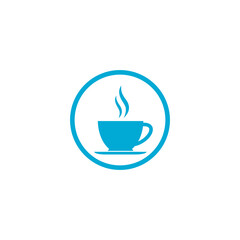 Hot Cup of Coffee icon isolated on transparent background
