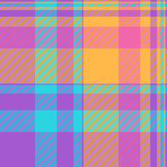 Textile design of textured plaid. Checkered fabric pattern swatch for shirt, dress, suit, wrapping paper print, invitation and gift card.