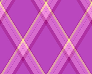 Fototapeta premium Argyle pattern of geometric rhombus. Harlequin check wallpaper design. Classic diamond shaped textile material for web background, print fabric clothing, sweater, wrapping paper, gift card, invitation