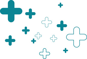 Obraz premium Medical Cross Ornament