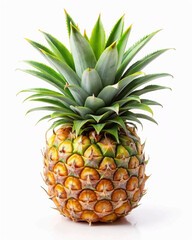 Fototapeta premium pineapple on white background