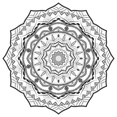 Elegant Mandala Realistic Pattern Design Background