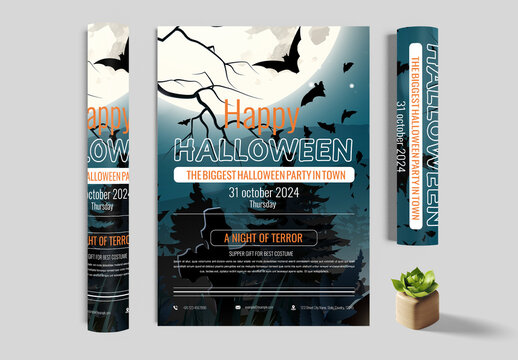 Halloween Party Flyer