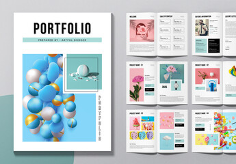Unique Portfolio Layout