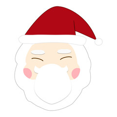 santa claus face 