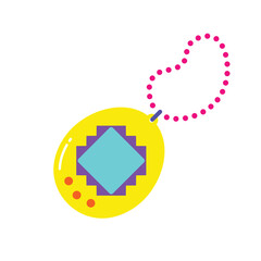 Vivid Lively Retro Element 1 Tamagochi