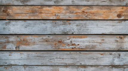 Obraz premium Vintage-style wooden wallpaper made of reclaimed wood