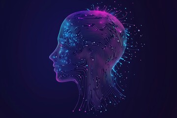 Obraz premium Podcast logo, Generative Ai 