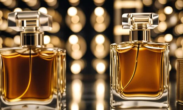 Perfume bottle in Paris.
