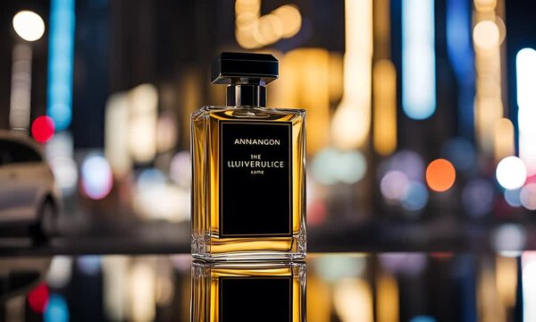 Perfume bottle in Paris.