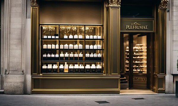 Perfume shop in Paris.