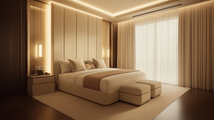 Natural Coastal Interior with Soft Tones