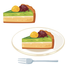 抹茶タルトセット