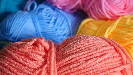 Pastel yarn for crochet or crafting