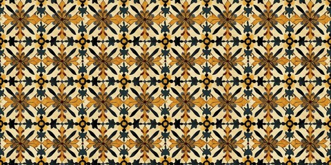 Medieval patterns with a historical, intricate design. seamless background pattern