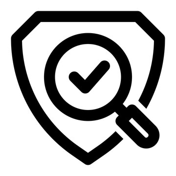 recommend clip art: security testing, security analysis, cyber security, testing, analysis, checking outline icon