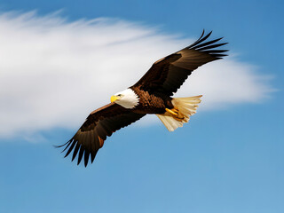 Majestic Eagle Soaring in the Sky