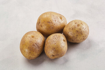 Fototapeta premium Young small raw baby potato